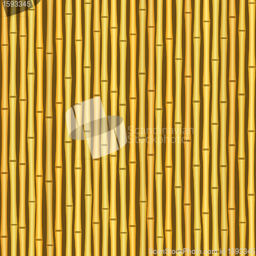 Image of vintage bamboo wall seamless texture background