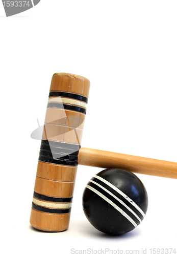 Image of croquet equipment