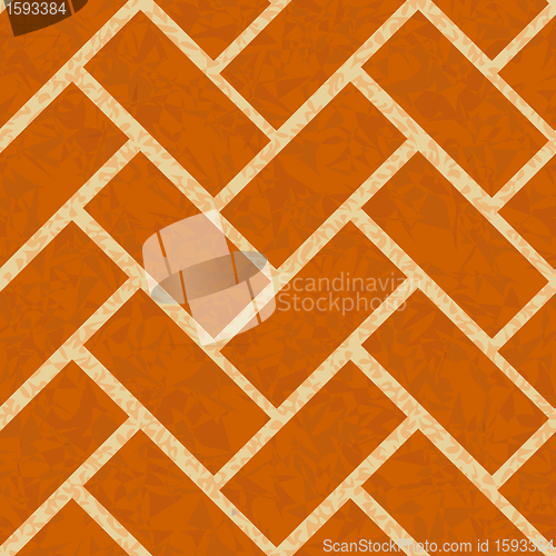 Image of brickwork floor, wall seamless background