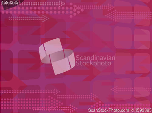 Image of abstract background with arrows