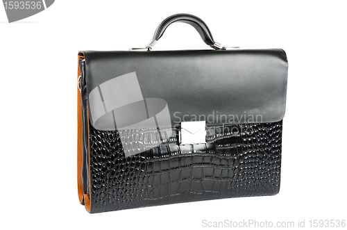 Image of black briefcase