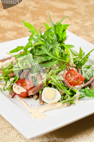 Image of Tasty salad of beef tongue