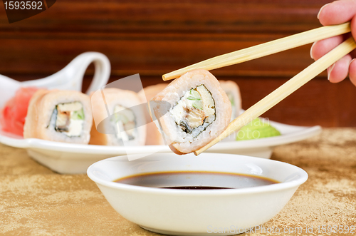 Image of the sushi