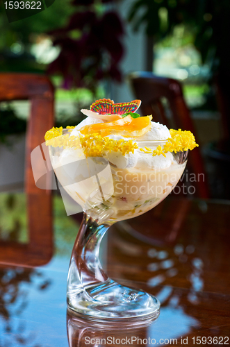 Image of Ice cream dessert