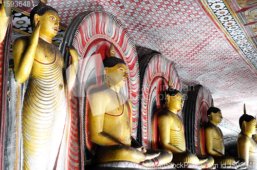 Image of Historic buddha statues