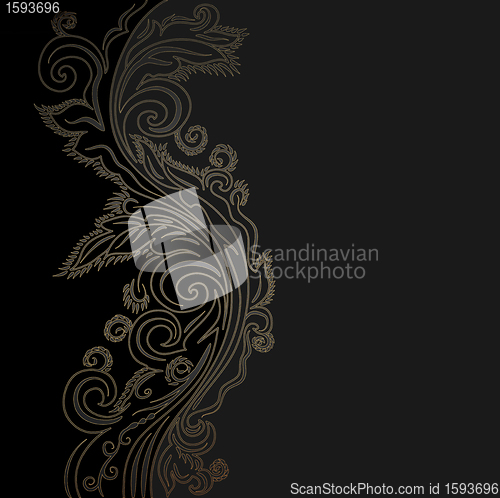 Image of Design ornate background