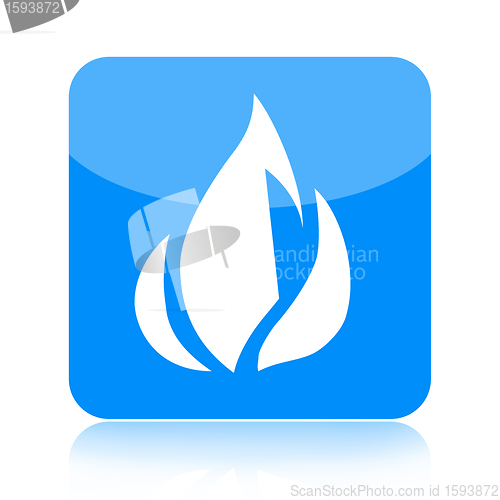 Image of Blue Fire Icon