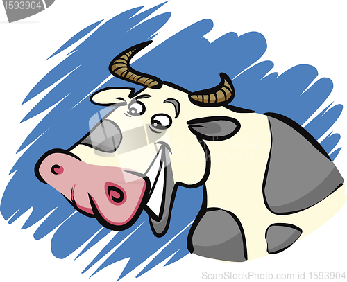 Image of funny cow