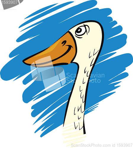 Image of funny goose