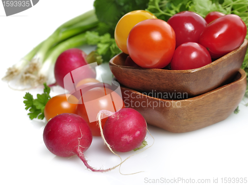 Image of Fresh Vegetables And Herbs