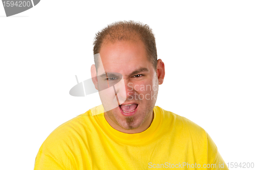 Image of Angry young man 