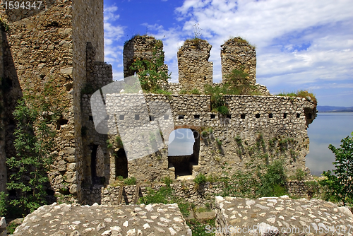 Image of Details of Golubac fortress in Serbia