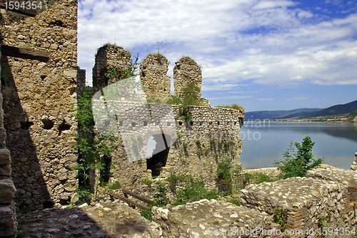 Image of Details of Golubac fortress in Serbia