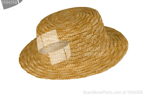 Image of Straw hat isolated