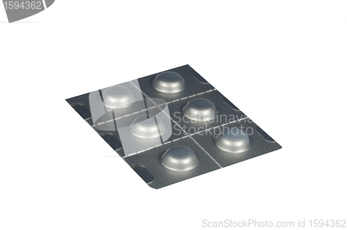 Image of wafer tablets medicine