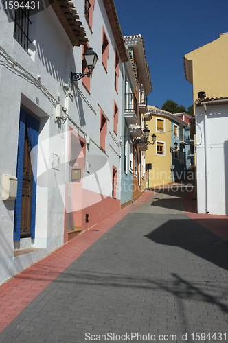 Image of Mediterranean village street