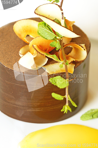 Image of chocolate dessert