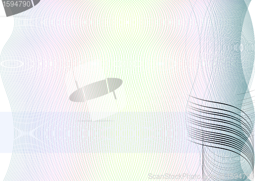 Image of paper design with mesh pattern