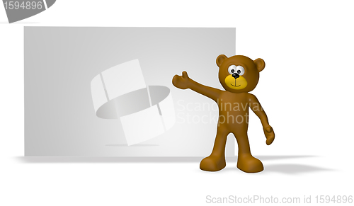 Image of teddy presentation