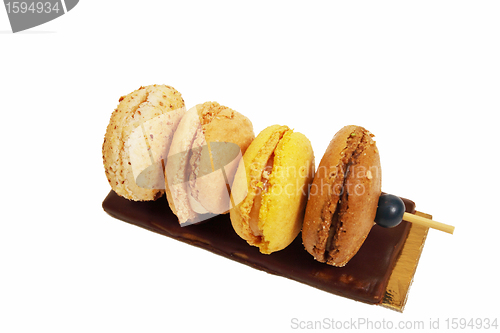 Image of Pastry, cake isolated on a white background