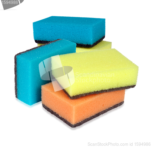 Image of Sponges for washing dishes