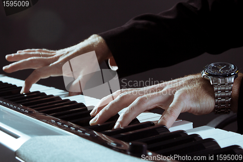 Image of Playing the piano 