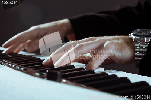 Image of Playing the piano 