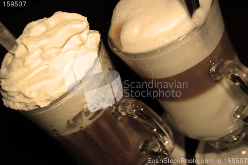 Image of Coffee time in sepia