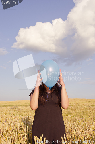 Image of Balloon face.