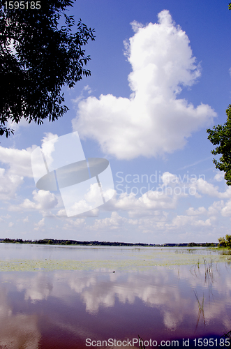 Image of Summer lake view.