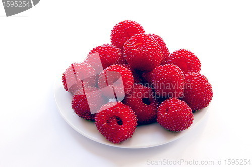 Image of Specific raspberries. 