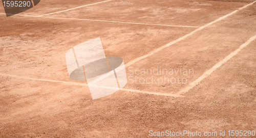 Image of tennis court