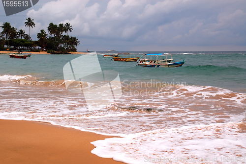 Image of Hikkaduwa Beach in Sri Lanka