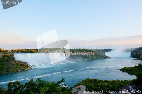 Image of American and Canadian Falls at Niagara 