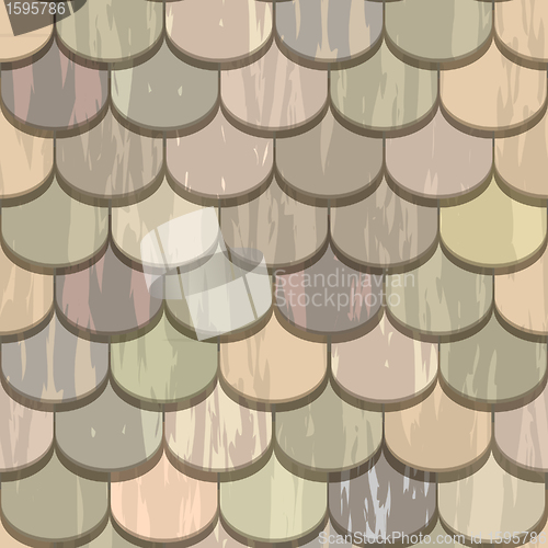 Image of color roof tiles seamless