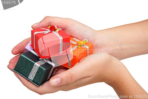 Image of Hands and Gifts