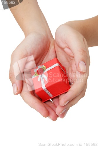 Image of Hands and Gift