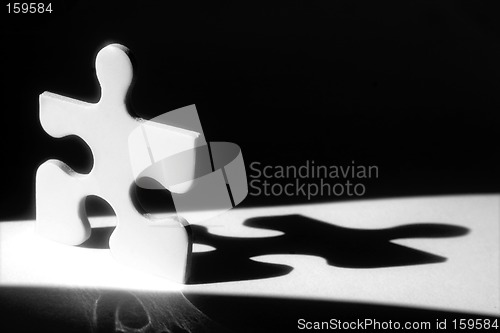 Image of Jigsaw Man Shadow