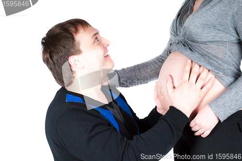 Image of Pregnant woman and her husband