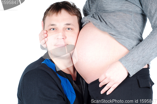 Image of Pregnant woman and her husband
