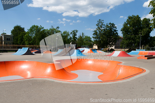 Image of Empty skatepark