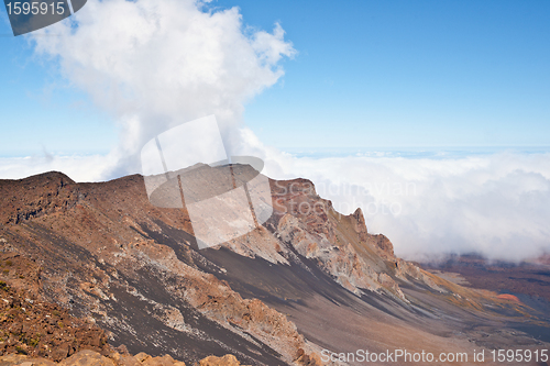 Image of Haleakala Volcano and Crater Maui Hawaii 