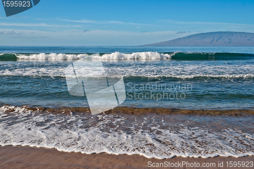 Image of Beach, ocean, and waves