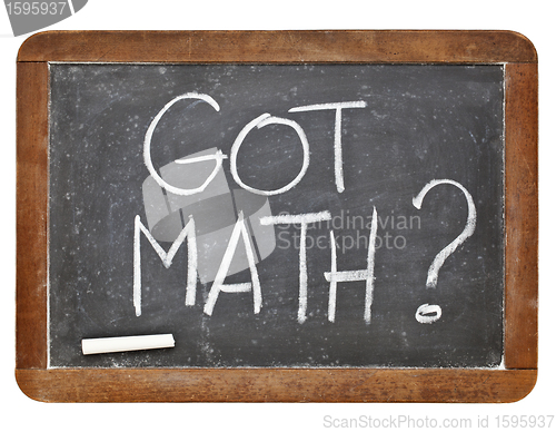 Image of Got math question