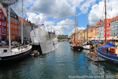 Image of Copenhagen harbor