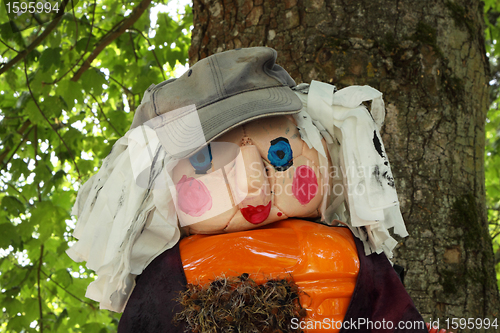 Image of scarecrow contest of all forms in France