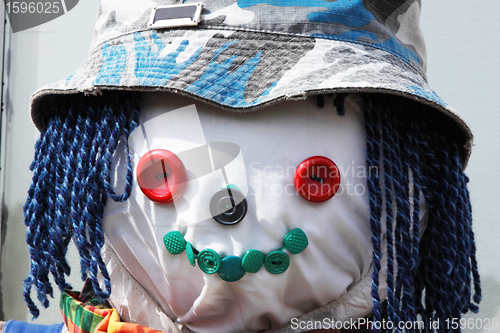 Image of scarecrow contest of all forms in France