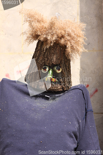 Image of scarecrow contest of all forms in France