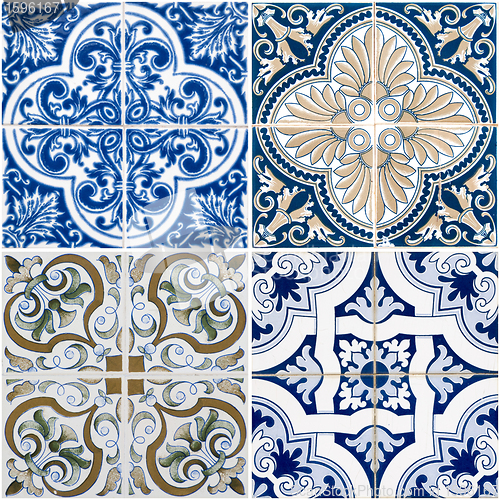 Image of Vintage ceramic tiles