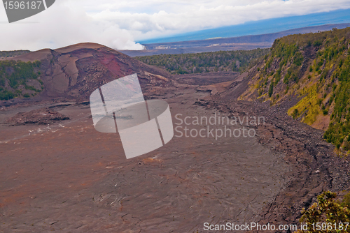 Image of Kilauea Volcano on Big Island of Hawaii